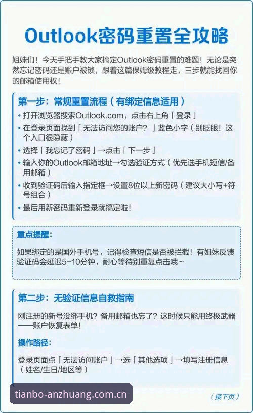 5个关键步骤轻松完成天博体育注册，解决登录密码重置等常见问题